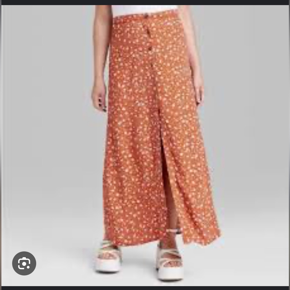 NWT Wild Fable Floral Maxi Skirt